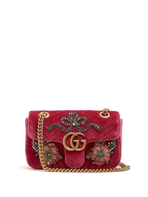 velvet crossbody bag gucci|gucci crossbody bag soho.